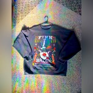 WWE Authentic Finn Bálor Christmas Clown Sweatshirt 100% Cotton